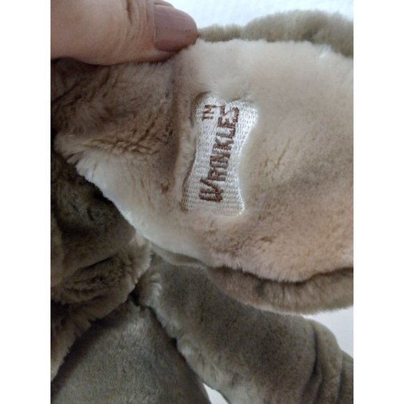 Ganz Bros 1981 Korea 17 Inch Wrinkles Dog Hand Puppet Vintage Plush - Picture 5 of 9